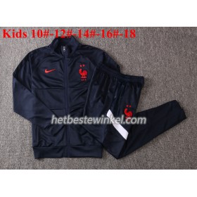 Frankrijk 2020/21 Kind Trainingsjack Pak M003